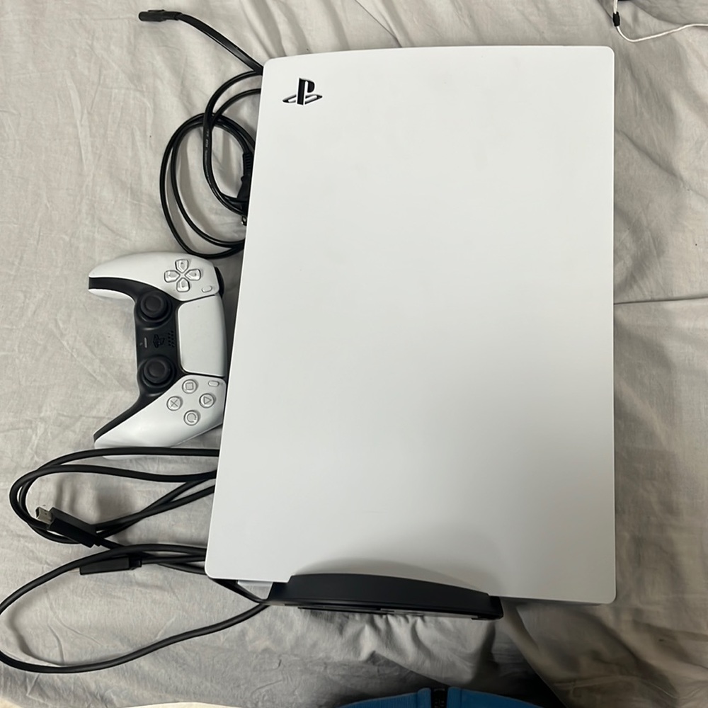 Ps5 with controller and usb connector